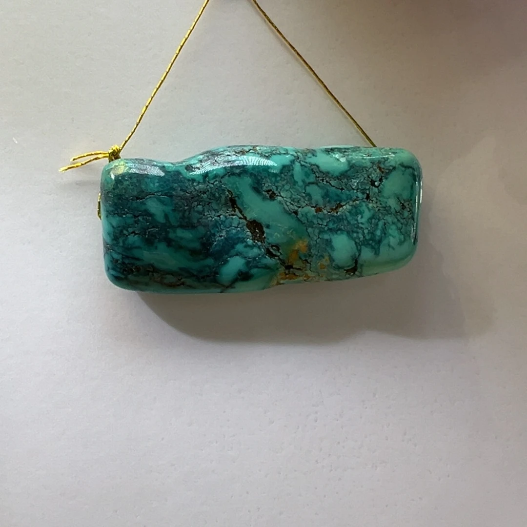 绿松石未镶嵌挂件