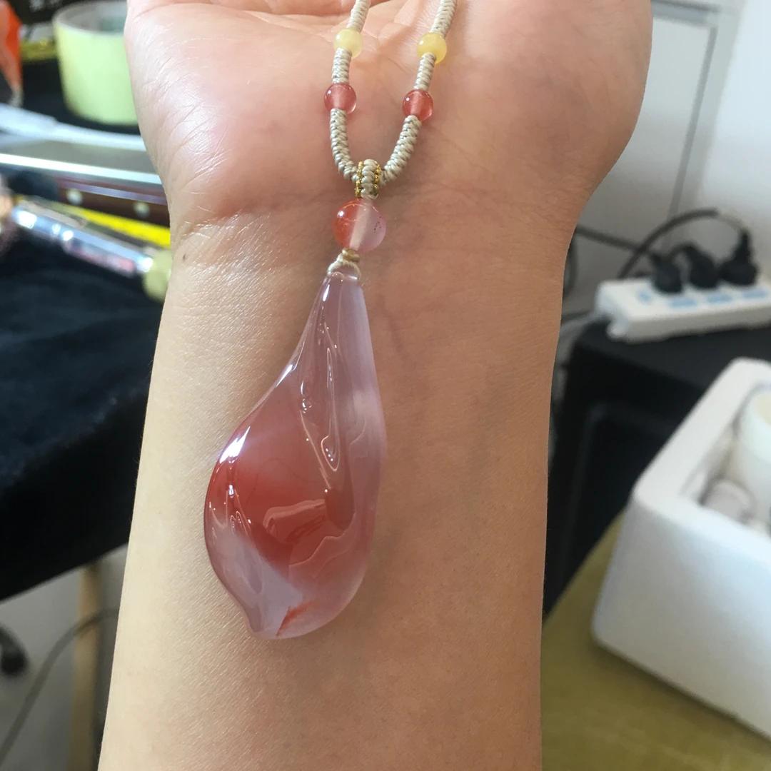 原矿南红玛瑙 冰飘干掌随形