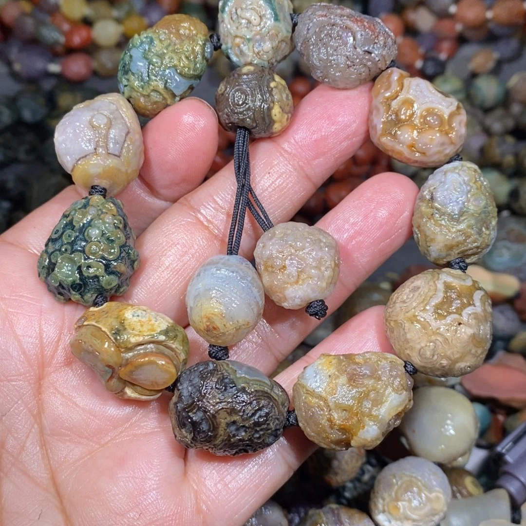 未镶嵌玛瑙/玉髓珠宝奇石