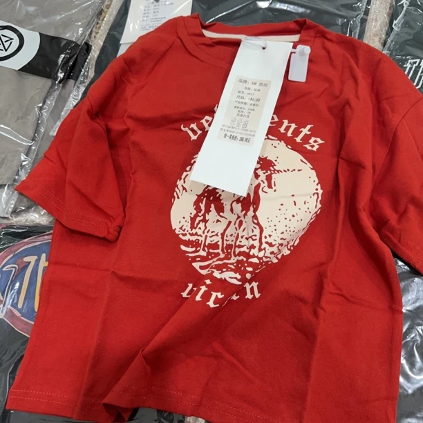 KM PERSONALITY 2025 新款 夏季男童短袖T恤 6917