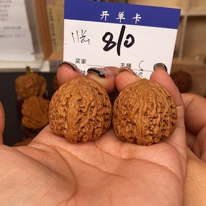 桃核吊坠密纹34无刀痕s