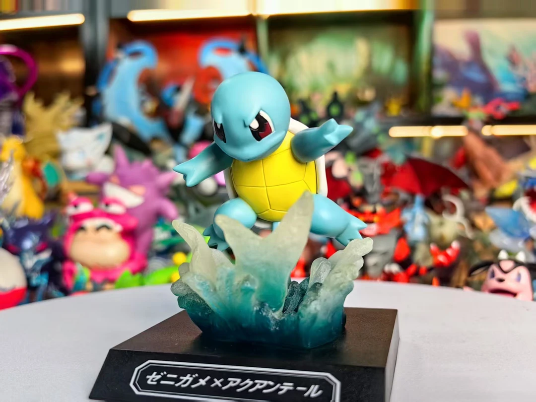 原膜 口袋工作室 杰尼龟 技能博物馆系列 小gk 原膜树脂手办