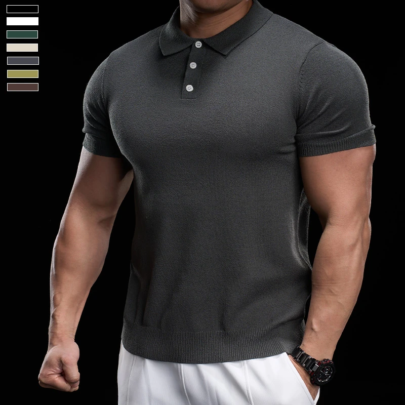 霸道肌肉 健身训练衣男高弹透气衣运动紧身衣短袖T恤跑步健身