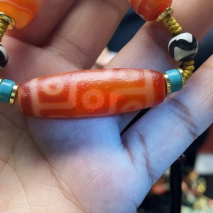 玛瑙/玉髓合金颈饰