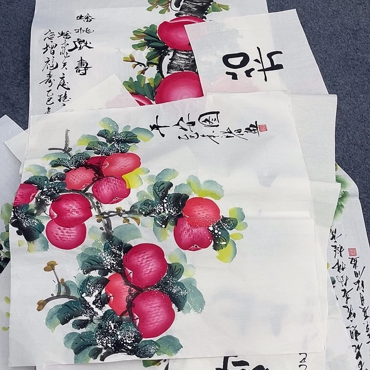 国画纯手绘作品欣赏图