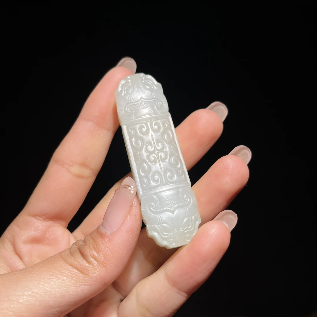 玲珑古玉收藏和田玉勒子