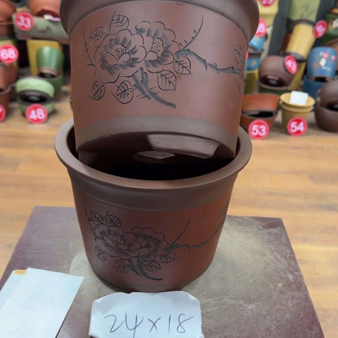 紫砂花盆破损包赔