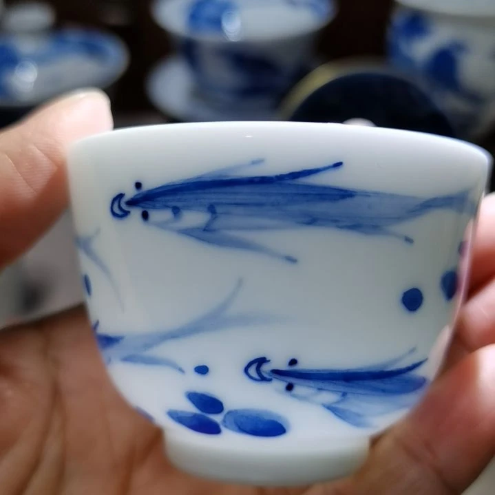 杯张学鸿老师青花