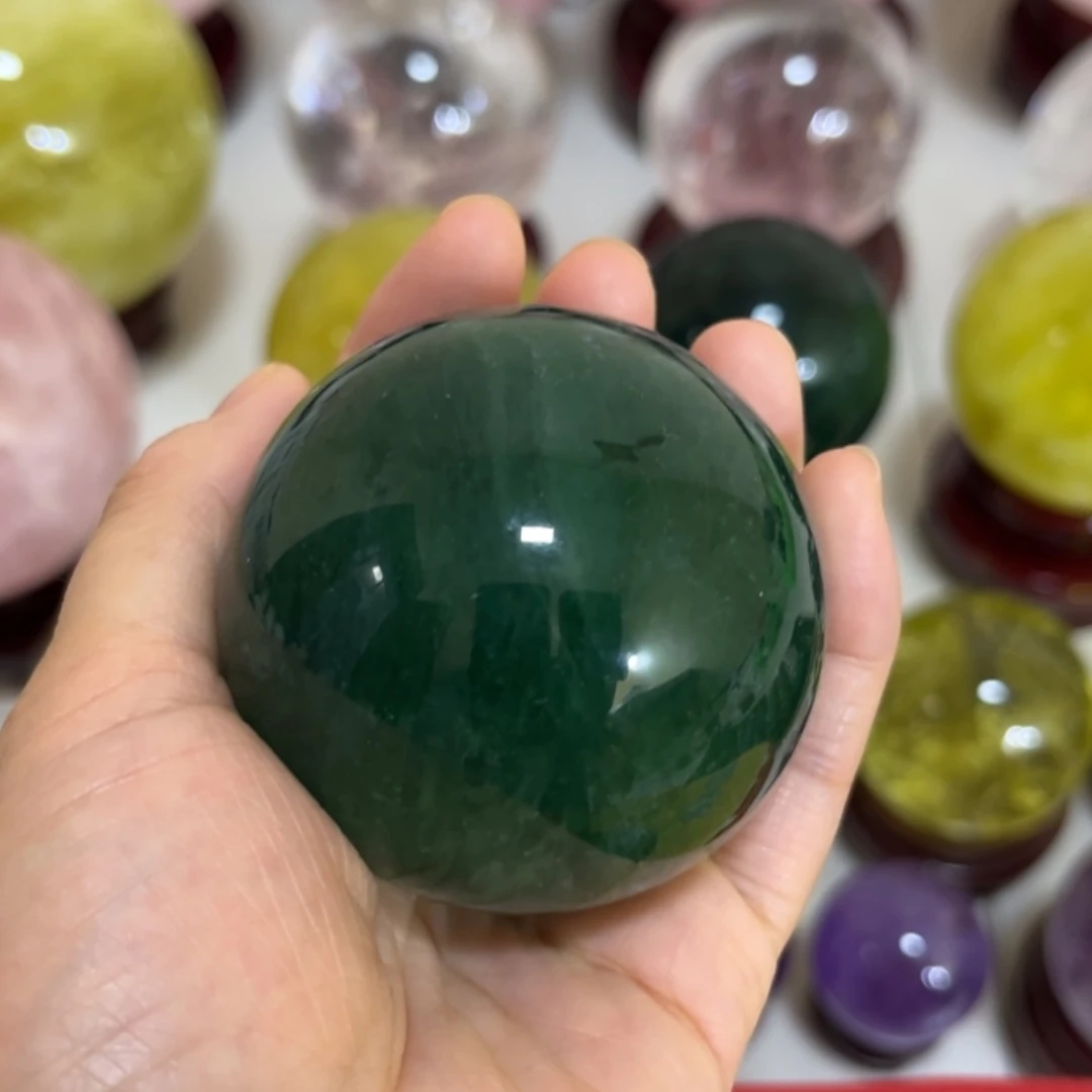 【闪购商品】未镶嵌摆件球萤石