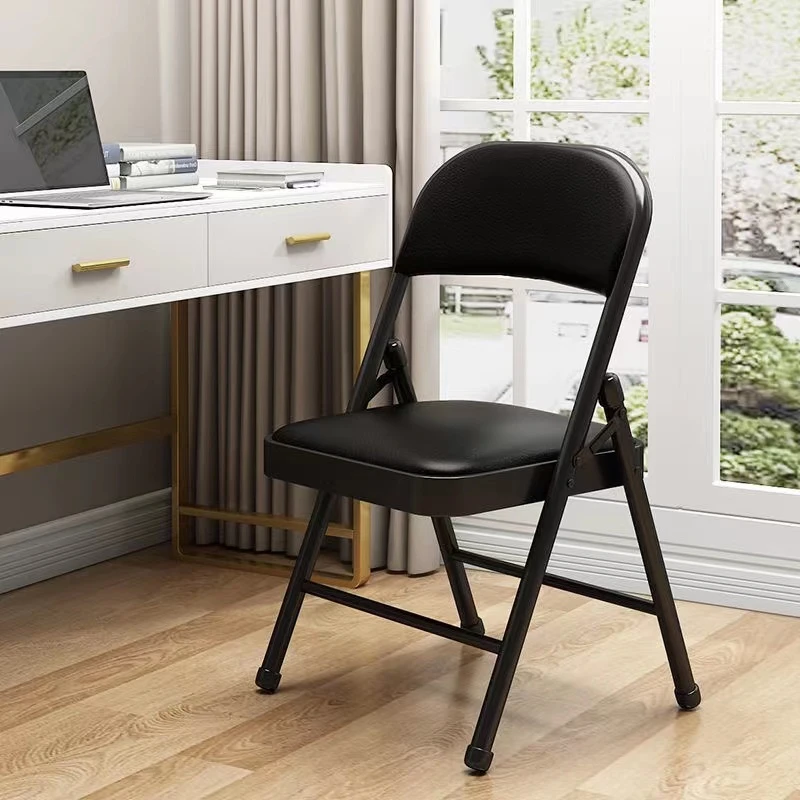 办公椅电脑椅餐椅麻将椅子免安装折叠椅久坐不累舒适耐用靠背椅子