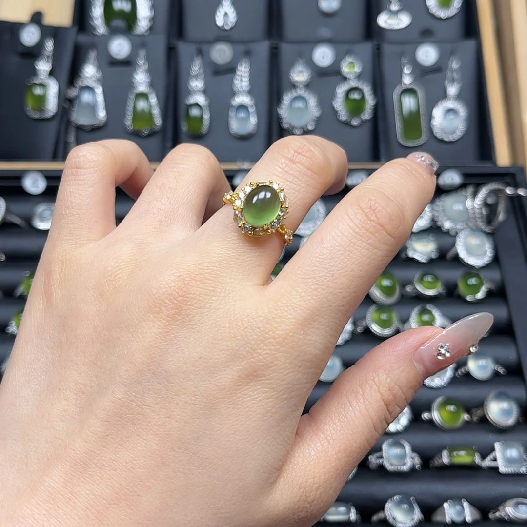 【闪购商品】岫玉颈饰银S925镶嵌赵*虎