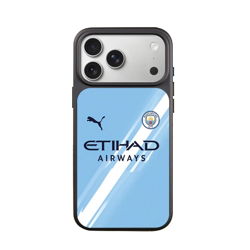 磁吸曼城16苹果17promax手机壳iphone15小众13硬小米14华为mate80