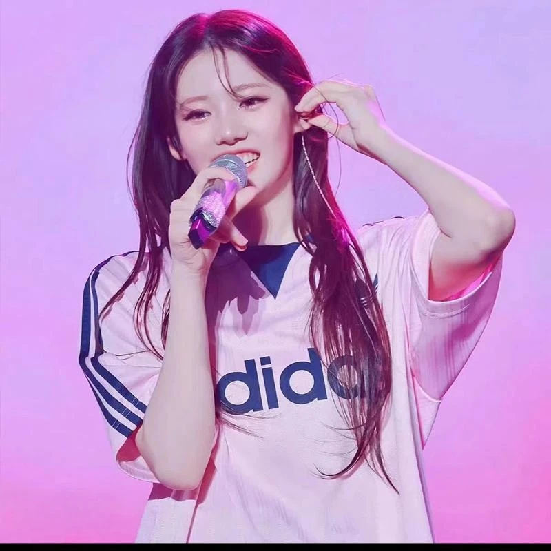 【商场同款】三条杠Jennie同款夏季男女短袖宽松版韩式T恤清爽透气
