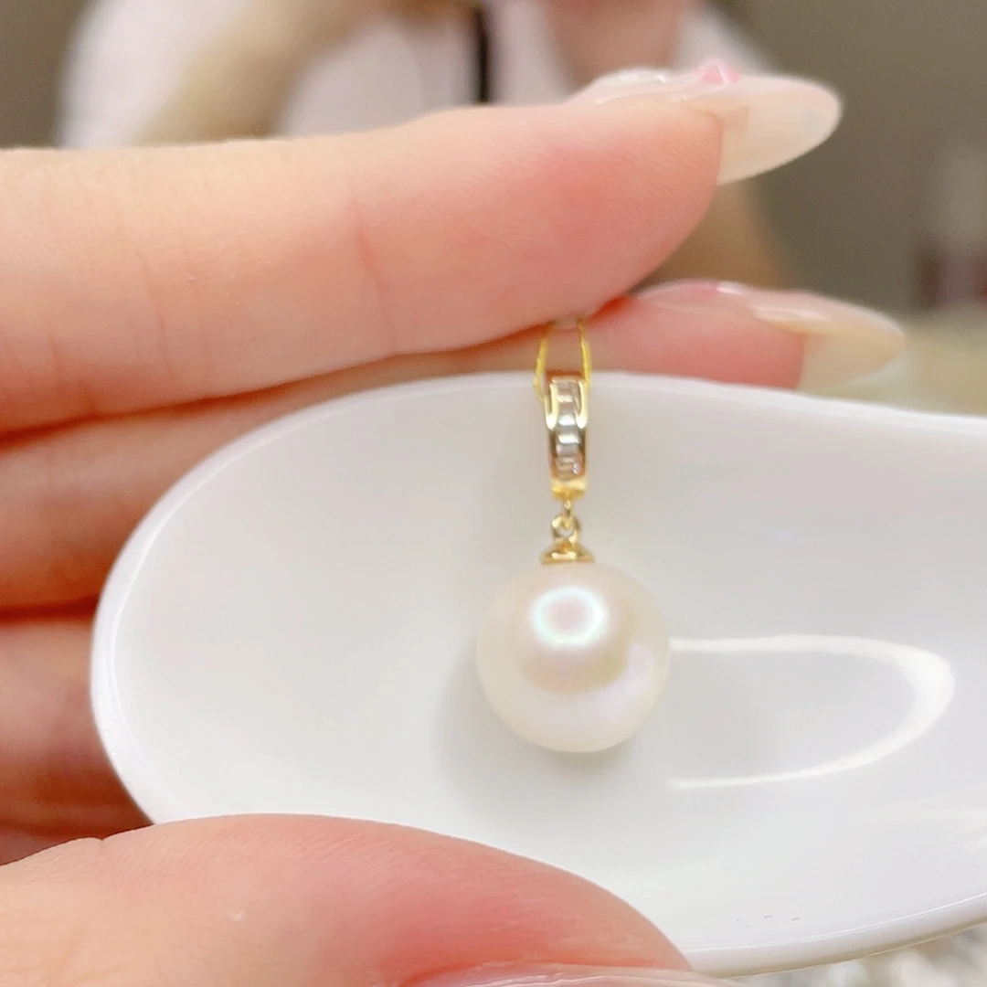 淡水珍珠未镶嵌吊坠(赠链)