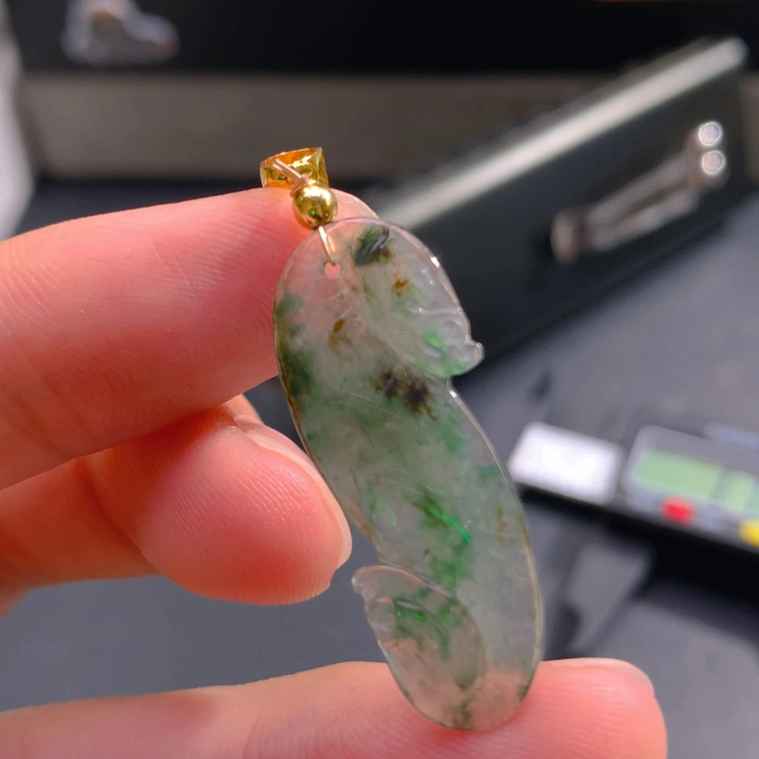 春***喜翡翠未镶嵌颈饰翡翠