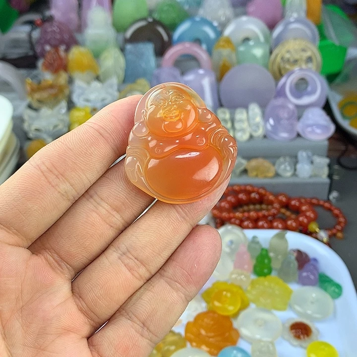 玛瑙/玉髓未镶嵌颈饰