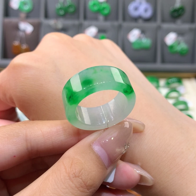 【闪购商品】未镶嵌戒指翡翠19-20号