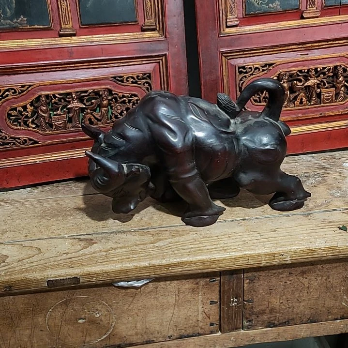 香樟木鹰*木雕花板，一物一拍。