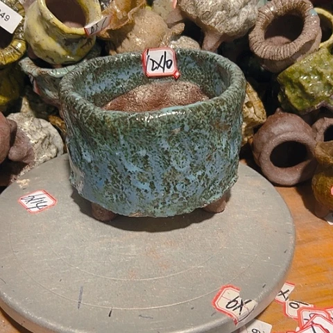 粗陶花盆制作就这样了，现在都