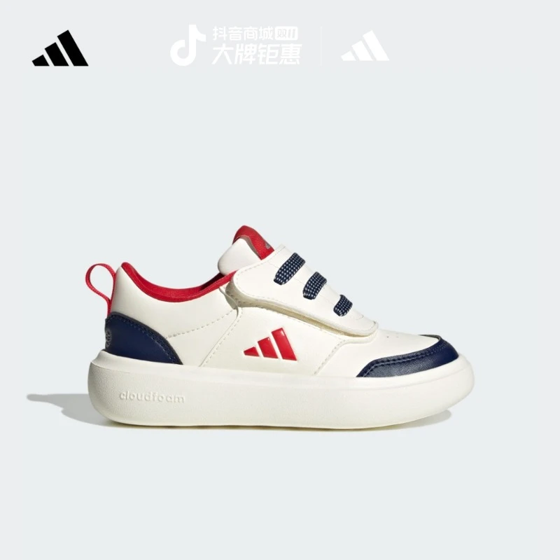 adidas阿迪达斯官方儿童鞋男小童魔术贴运动鞋 PARK ST  JR3357