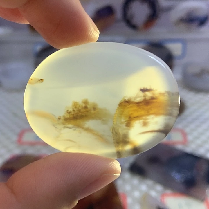 玛瑙/玉髓合金颈饰