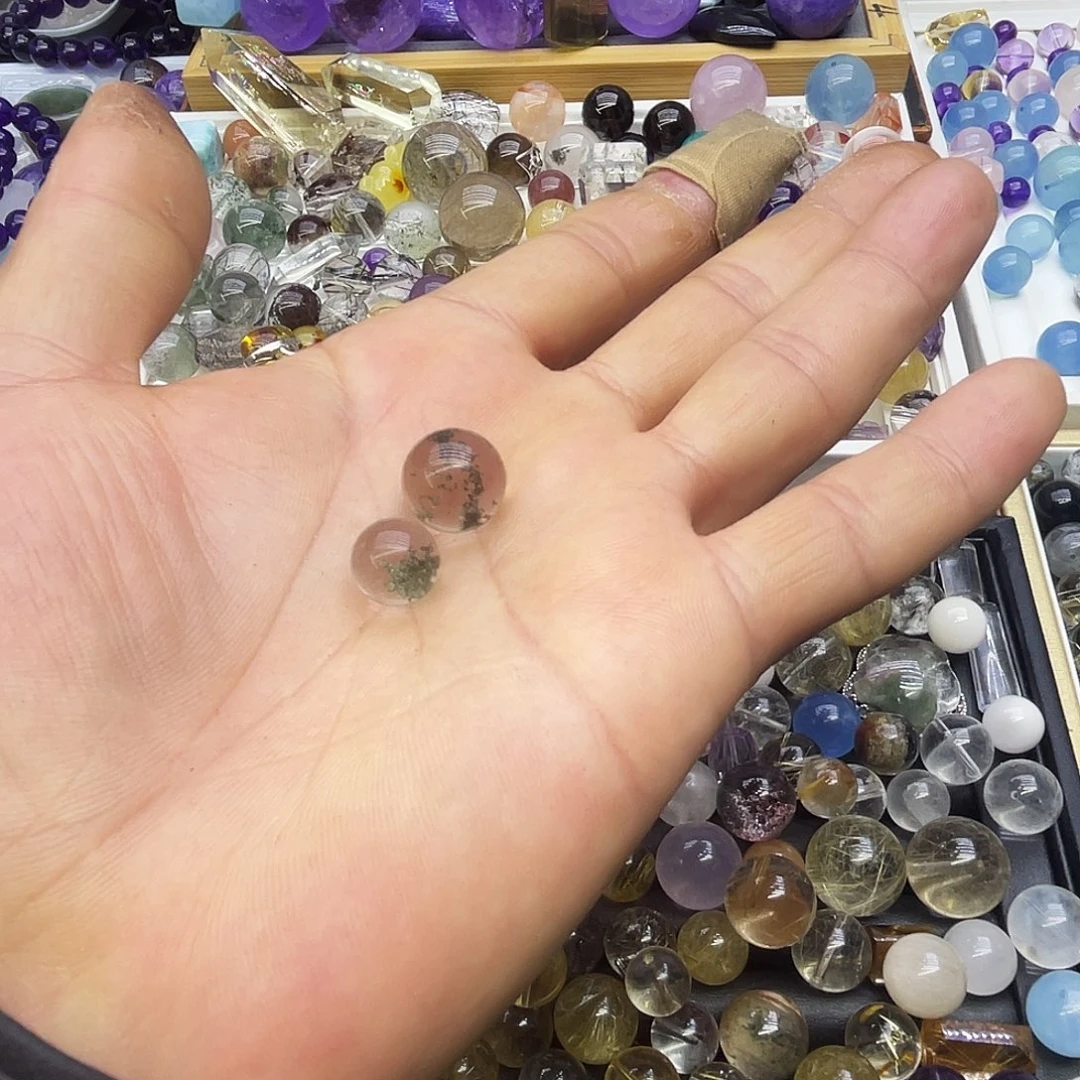 查罗石珠子合金羊*