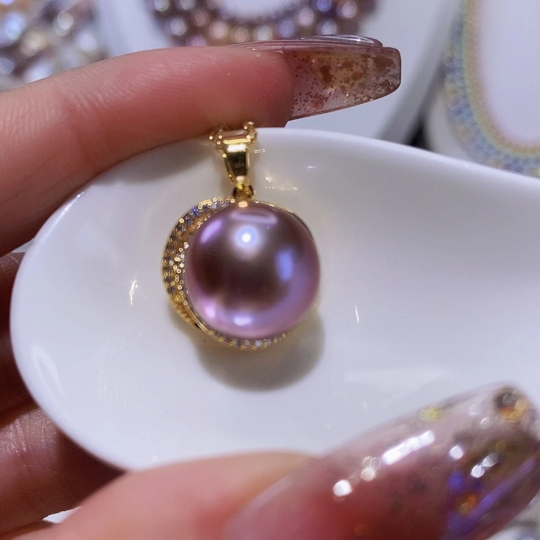 淡水珍珠颈饰合金