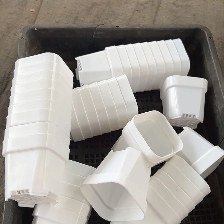 6.5公分白方盆60个