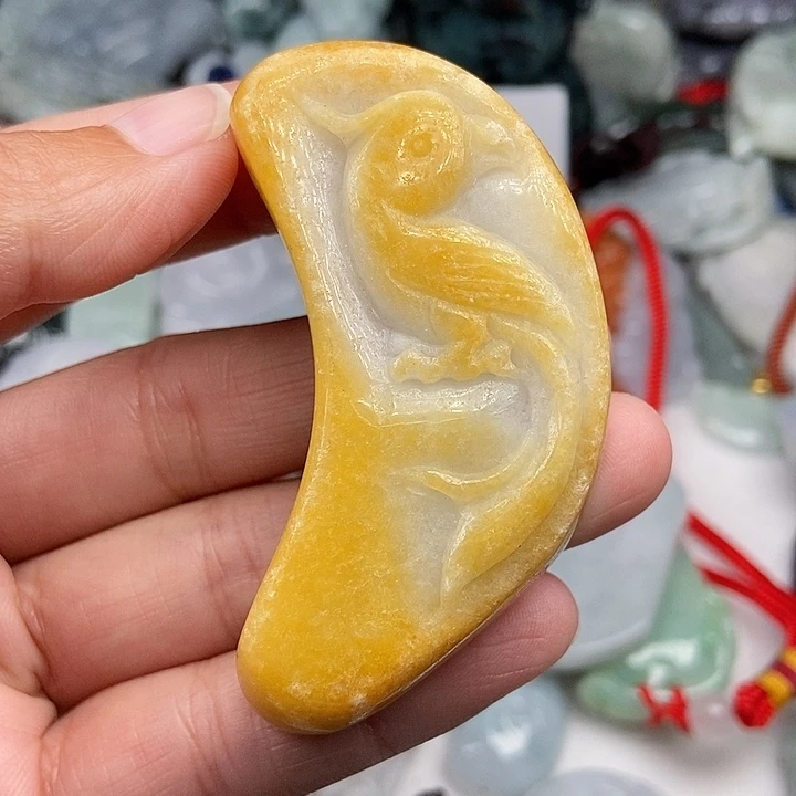 未镶嵌挂件翡翠翡翠