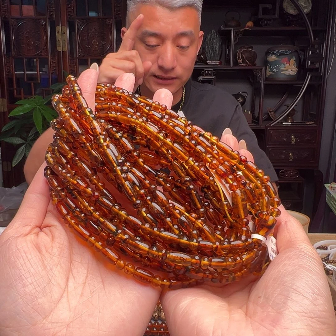 未镶嵌琥珀裸石抚顺琥珀30224多样性发其一