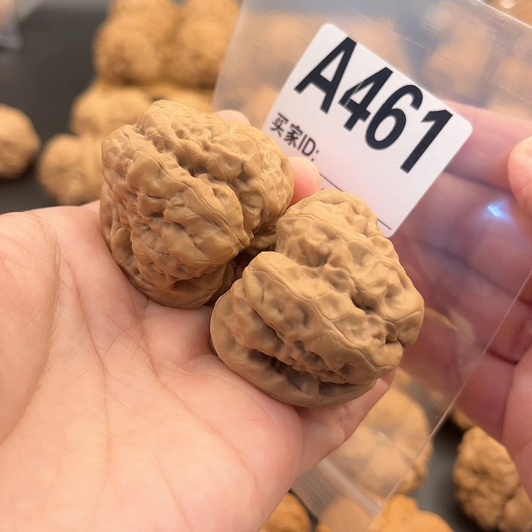 文玩核桃把件阿*蛙蛙精品40