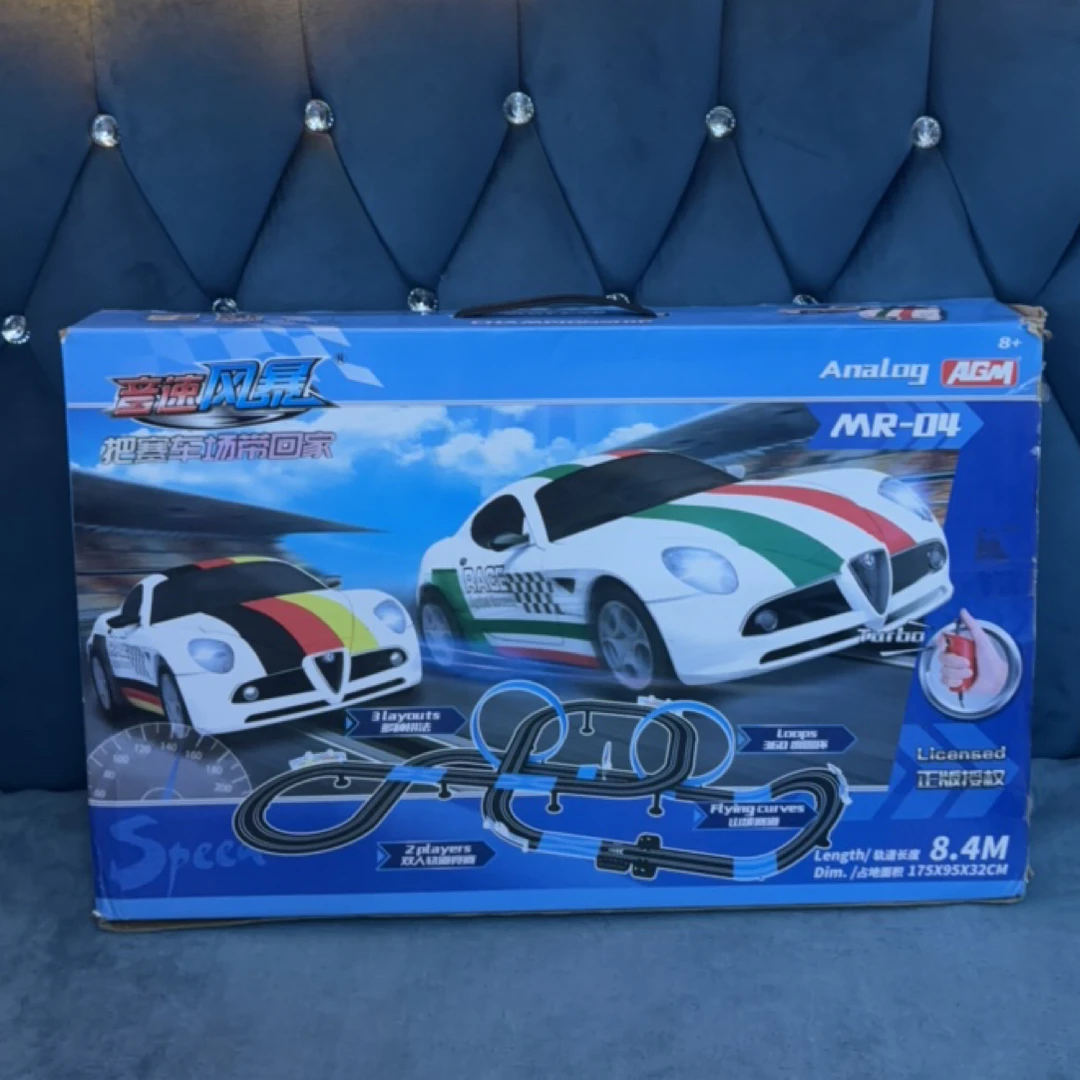 遥控汽车通用链接音速风暴飞天竞技遥控轨道赛车双人竞技回旋跑道