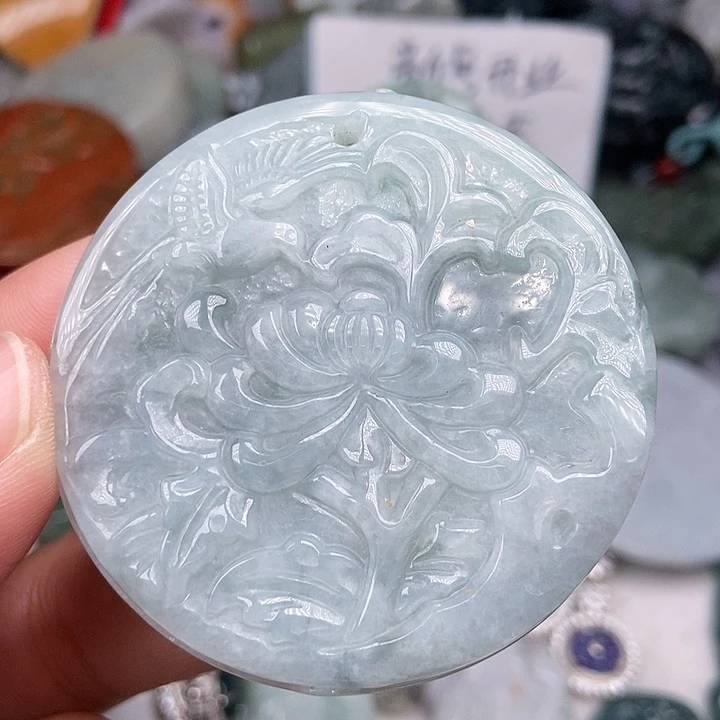 颈饰未镶嵌翡翠翡翠