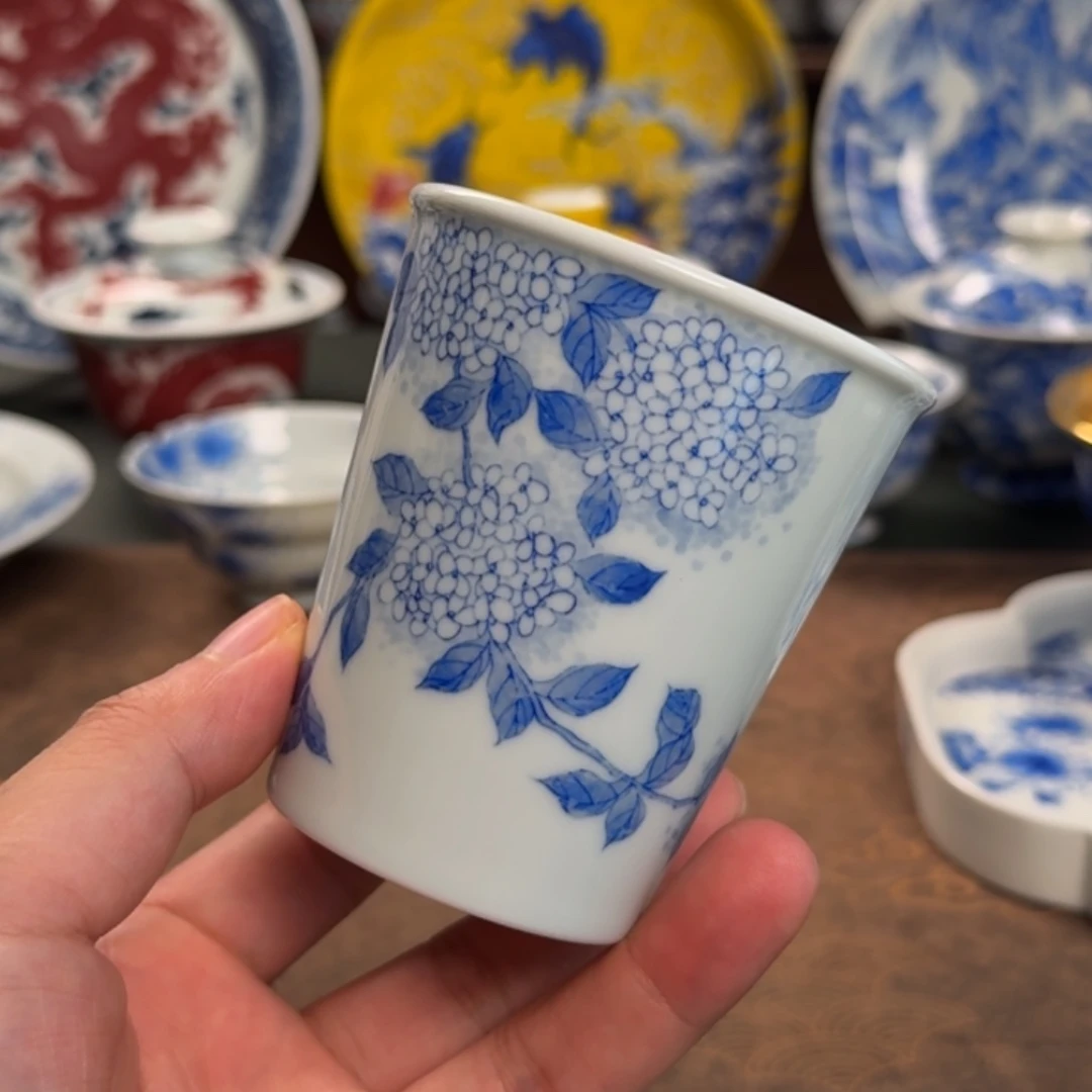 纯手工手绘陶瓷茶具