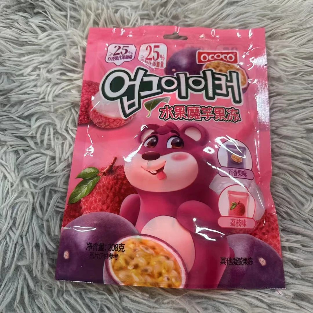水果魔芋果冻(百香果味+荔枝味)