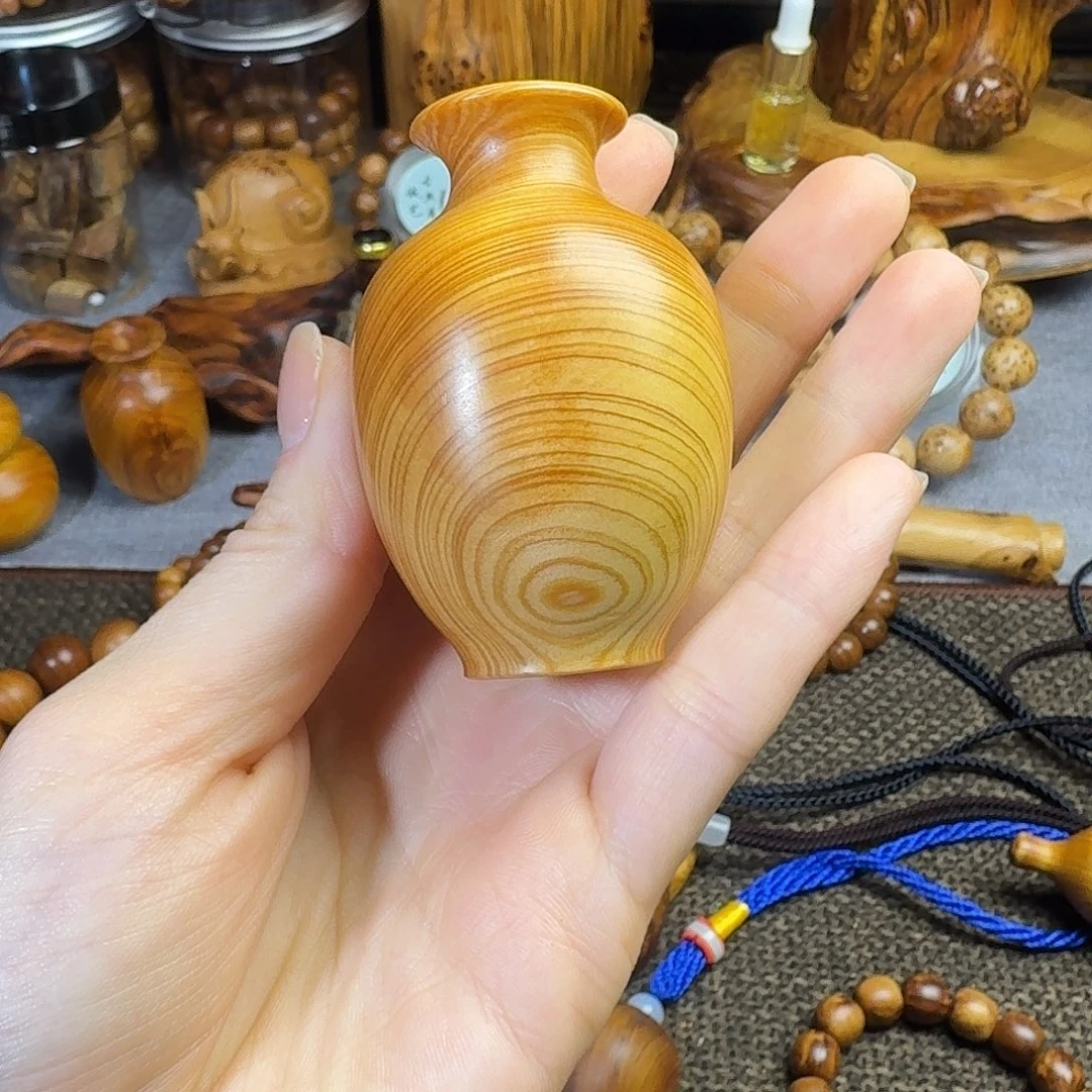 柏木（崖柏）北太行崖柏陈化高崖手工花瓶