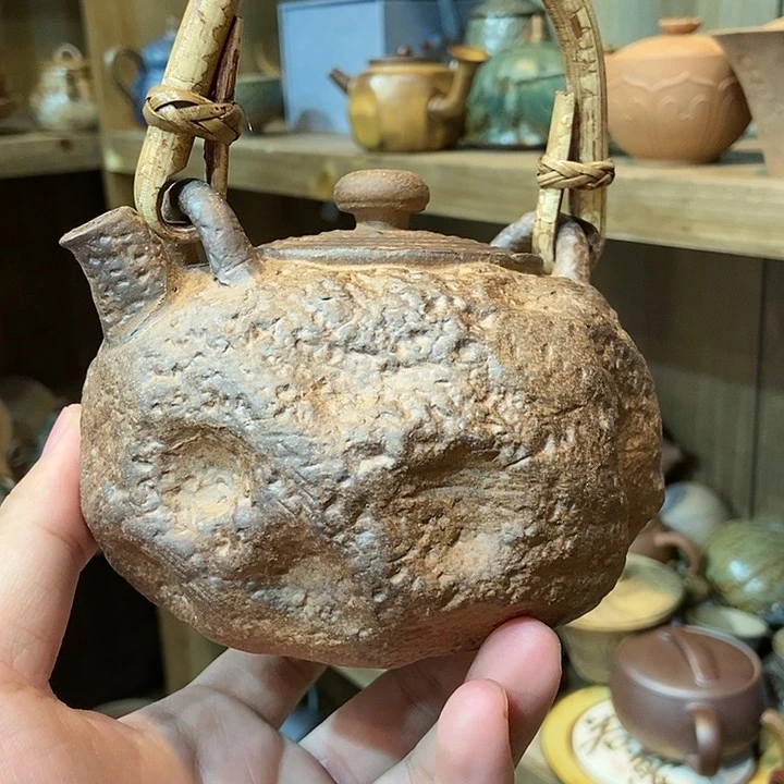 柴烧老岩泥高端茶器