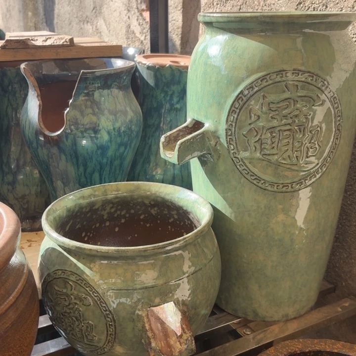 粗陶口径19/39，20/17进水口2.5厘米