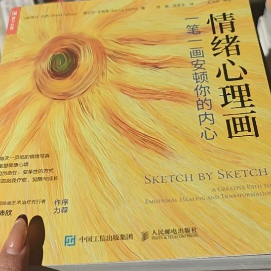 情绪心里画平装库存书全新