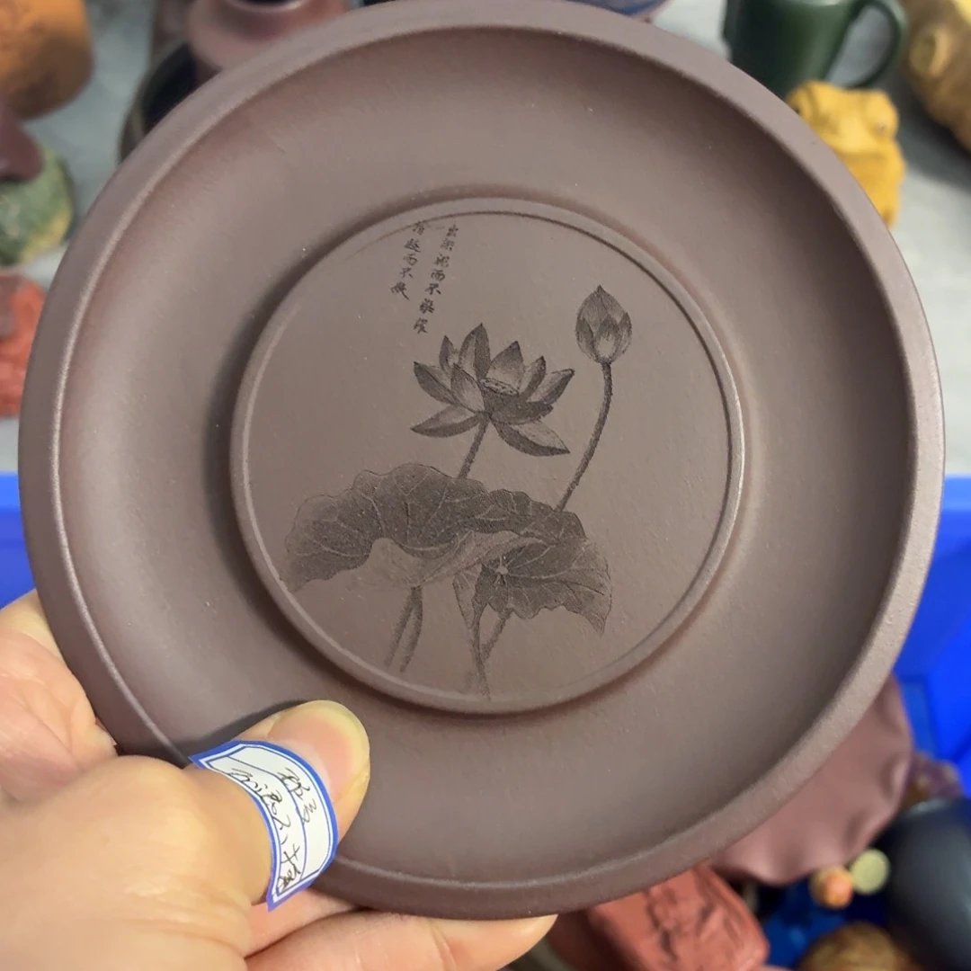 紫砂茶杯瑕疵不退不换介意勿拍