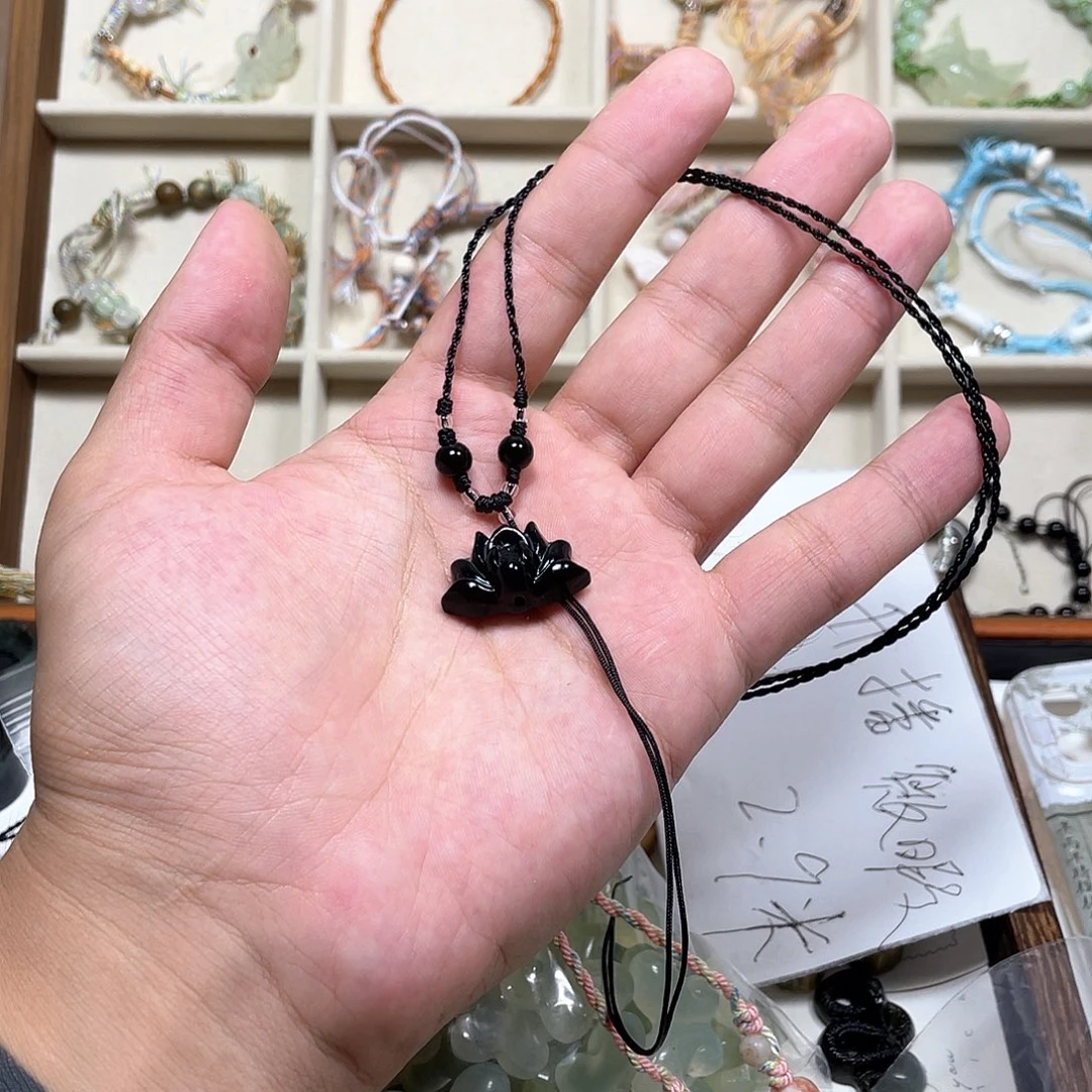 合金蛇纹石玉手链