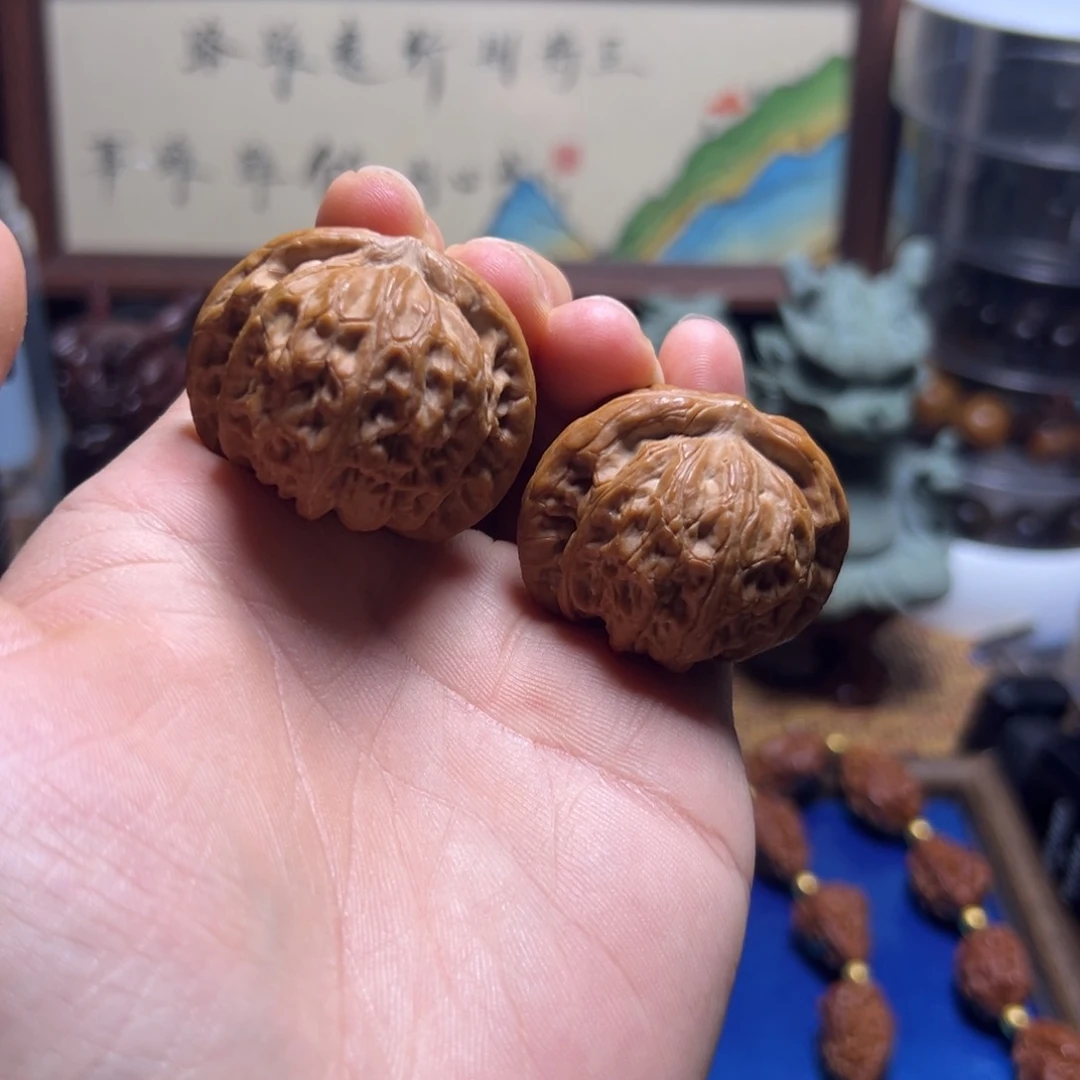 文玩核桃把件战鼓