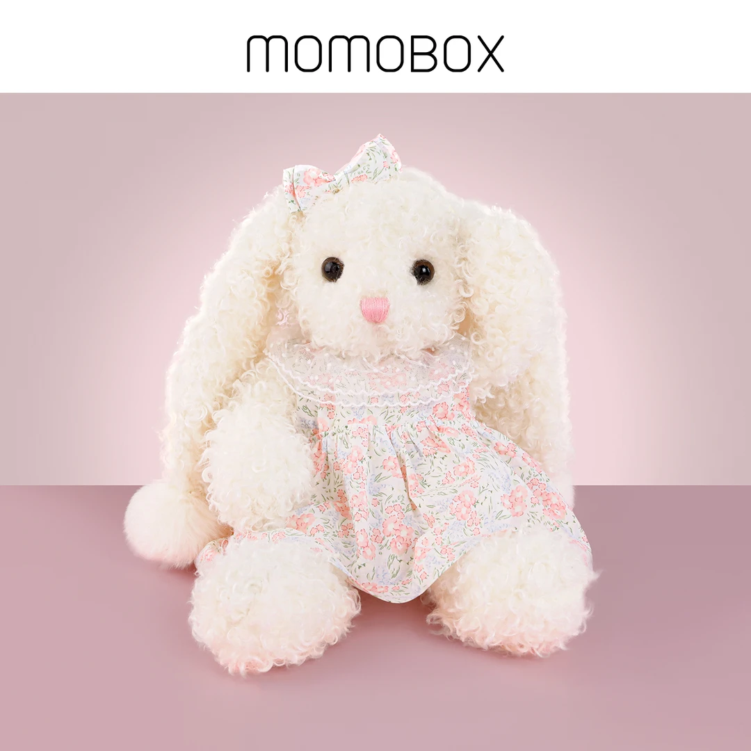 【莫卡兔-五分甜】momobox可爱小兔玩偶安抚娃娃毛绒生日礼物女孩
