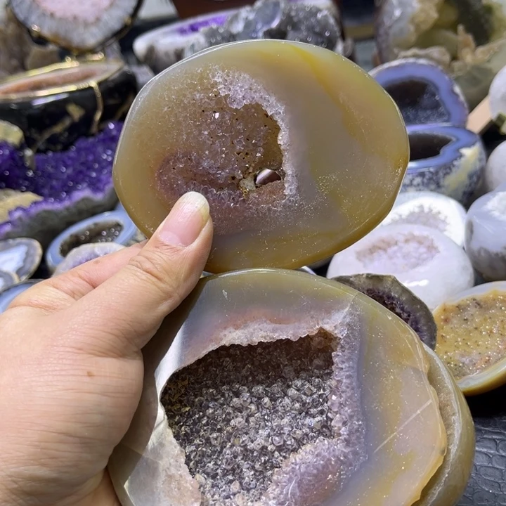 水晶珠宝半成品14K金镶嵌福利