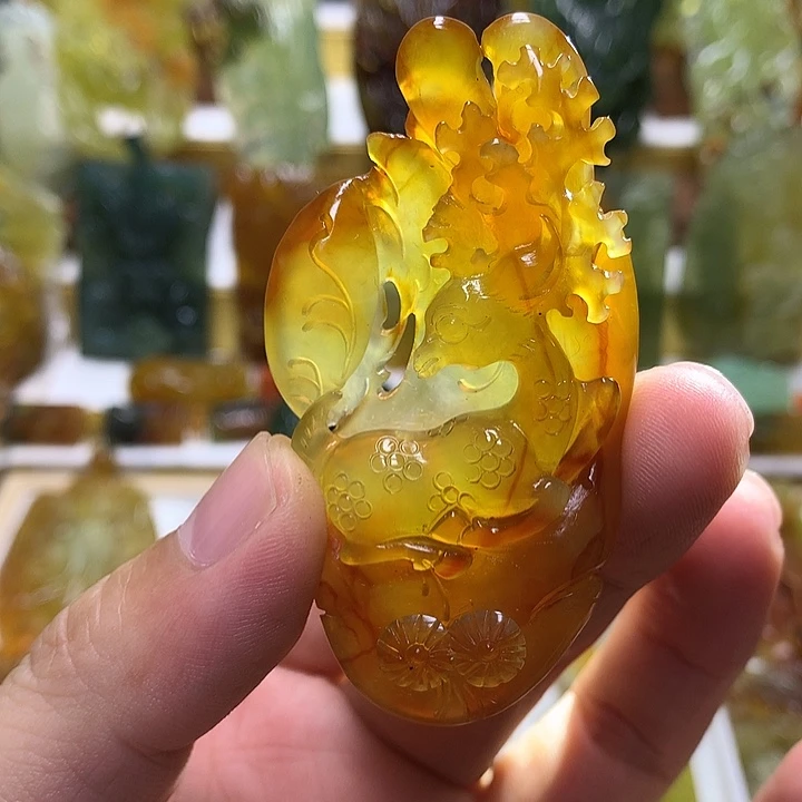 蛇纹石玉未镶嵌珠宝半成品