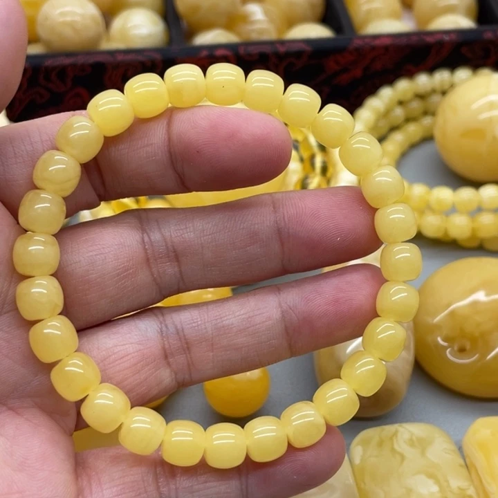 裸石琥珀未镶嵌蜜蜡