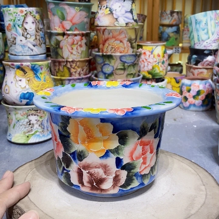 景德镇艺术手绘作品