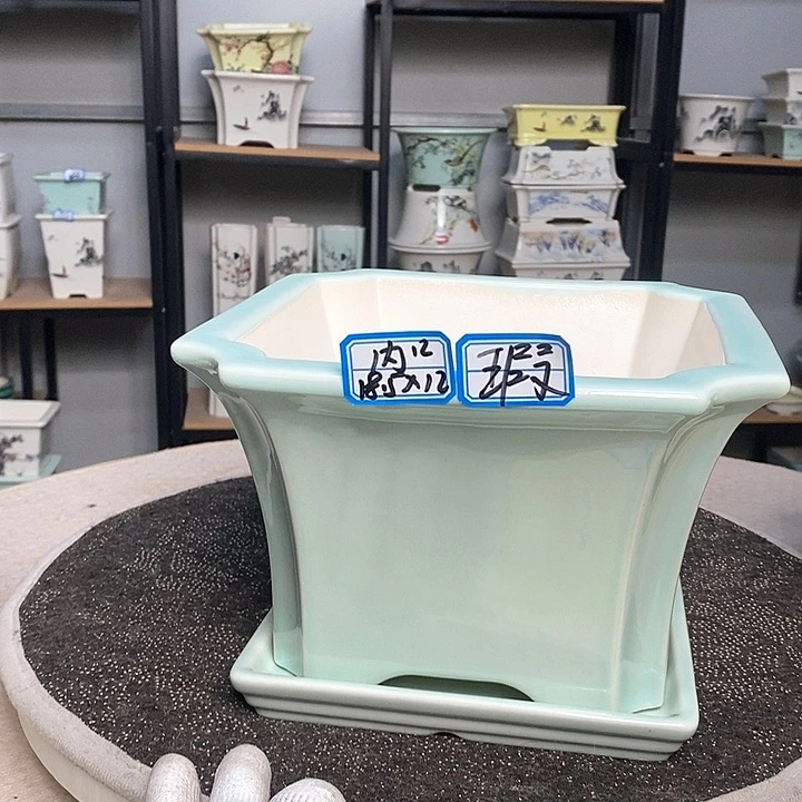 紫砂的花盆很漂亮26