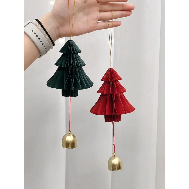 ONE 圣诞节挂件装饰品圣诞树铃铛挂饰门挂场景装饰品氛围布置商场