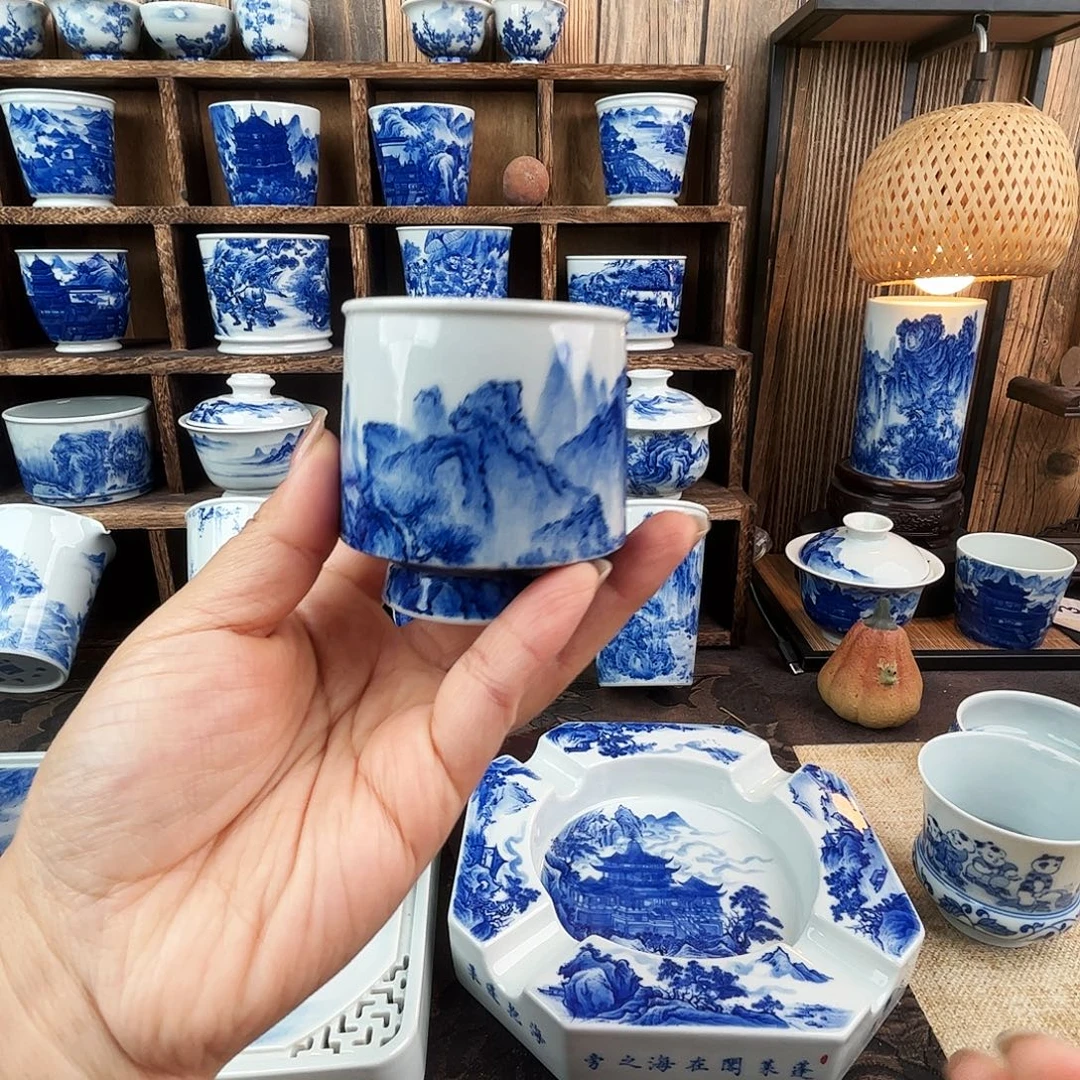 瓷片一笔一墨 叩玉山房